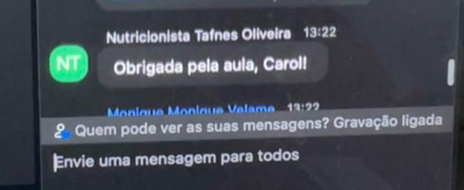 Depoimento ao vivo
